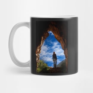 Coming out of the tunnel - Ancient Mycenae Mug